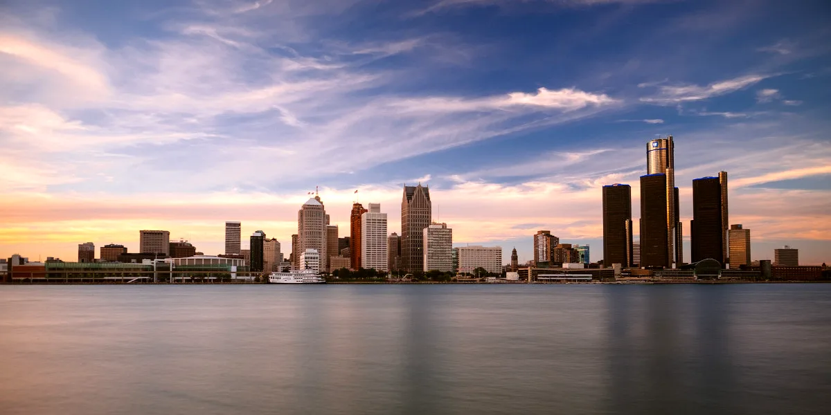 DSE Security service area for Detroit, Michigan