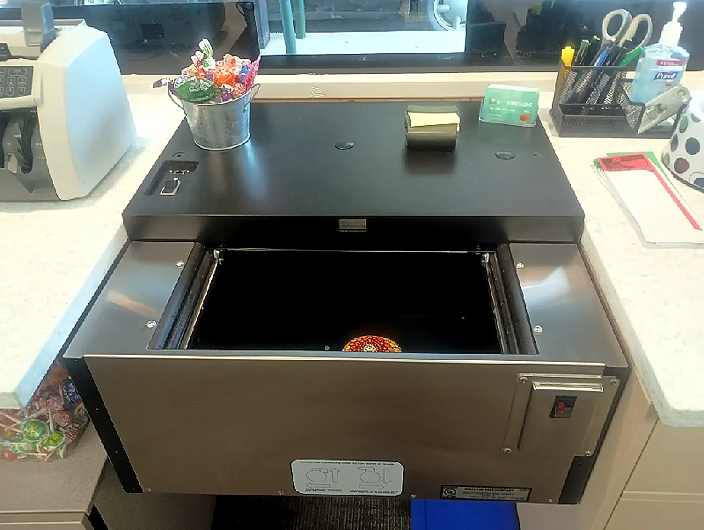 Financial institution security hardware, safes, locks, and secure branch equipment
