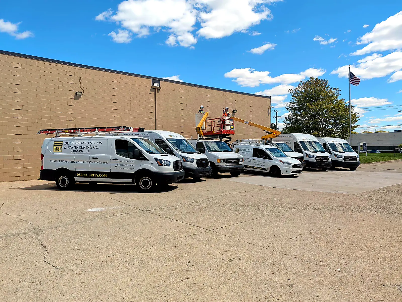 DSE Security history and Michigan company operations