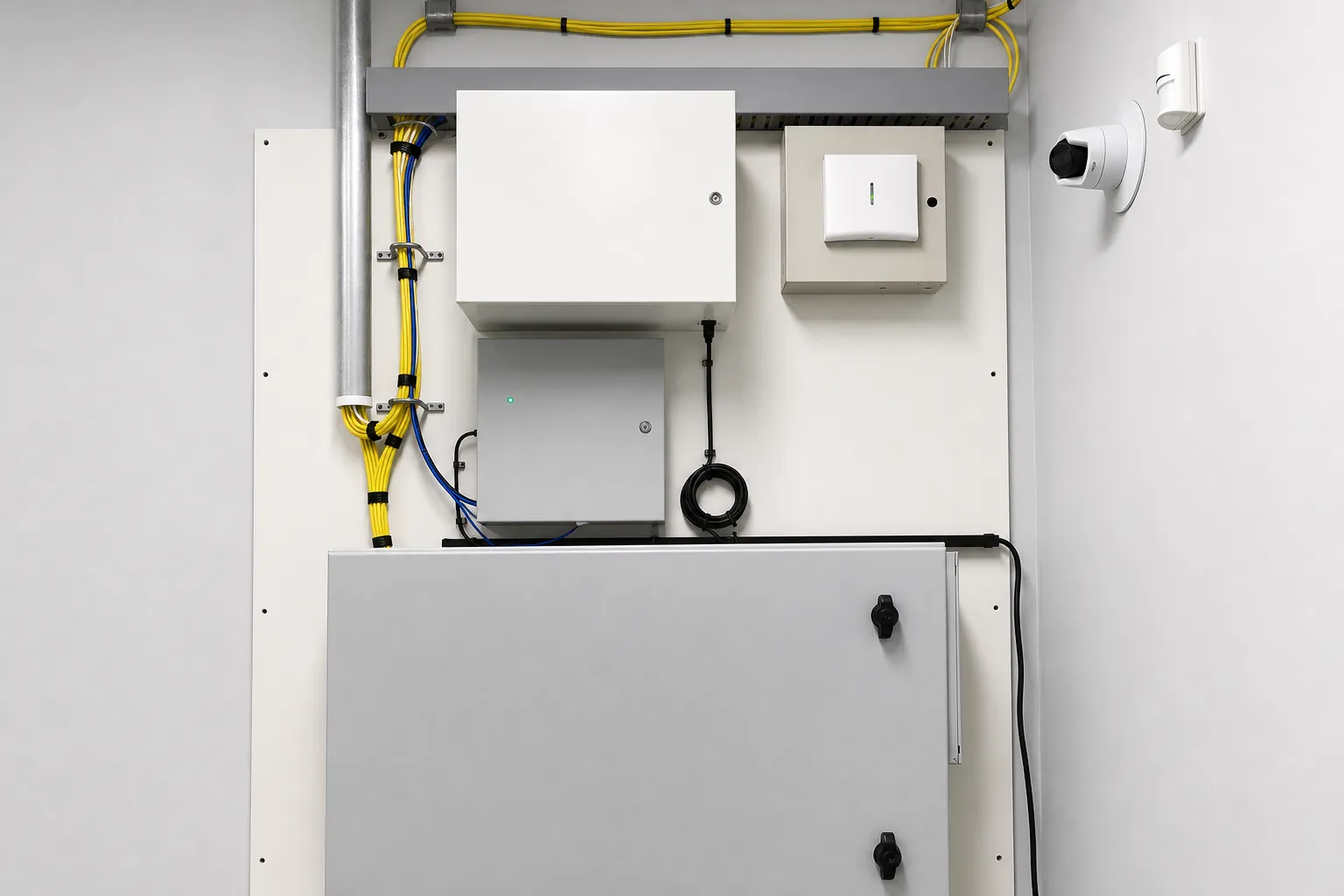 DSE completed commercial security and managed technology installation